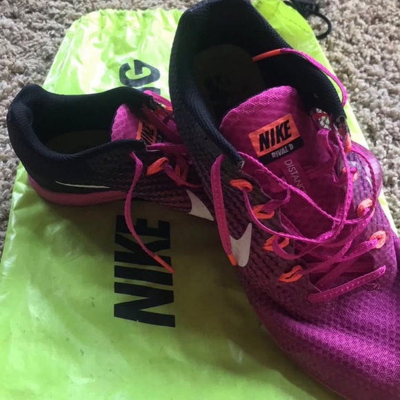 Womens Nike Rival D Track Shoes - Picture 8 of 8